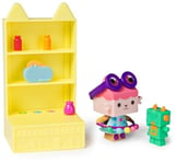 Gabby's Dollhouse, Figurine de fête Baby Box, Figurine Mobile avec Meuble et Accessoires de Maison de poupée, Jouets pour Enfants pour Filles et garçons à partir de 3 Ans