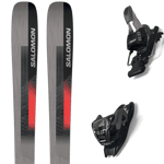 SALOMON Stance 90 Gris / Noir Rouge 188 2024 - *prix inclut le code BLACK