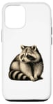 Coque pour iPhone 13 Raton laveur vintage unique raton laveur