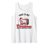 This Is My Christmas Movies Watching Holiday TV Vintage Tank Top