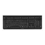 Clavier CHERRY KC 1000 - Filaire - Allemand - Noir - Technologie Cherry LPK