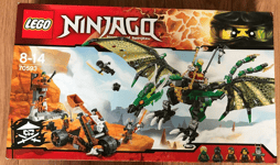 LEGO 70593 NinjagoThe Green NRG Dragon 567  pcs Rare Retired ~NEW lego sealed~