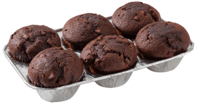 Folieformar muffins 6 st 10st