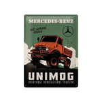 Kyltti 30x40cm / Mercedes-Benz - Unimog