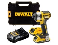 Visseuse à chocs DEWALT 18V XRP Li-ion - 2 batteries 2.0Ah Li-Ion, chargeur, coffret - DCF887D2