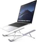 UGREEN Laptop Stand for Desk Adjustable, MacBook Stand, Portable Aluminium Lapt