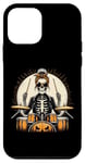 Coque pour iPhone 12 mini Squelettes Halloween Girls Jouant de la batterie – Batteur