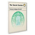 Book Cover The Secret Garden Frances Hodgson Burnett Canvas Print for Living Room Bedroom Home Office Décor, Wall Art Picture Ready to Hang, 30 x 20 Inch (76 x 50 cm)