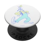 Disney Goofy Neon Standing Pose Leg Out PopSockets PopGrip Adhésif