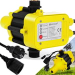 Pressostat Commande de pompe Arrosage de jardin avec câble Jaune - Kesser