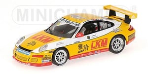 1:43 Minichamps Porsche 911 Gt3 Carrera Cup Asia Macau 2007 400076455 Diecast Mo