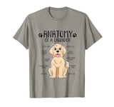 Funny Labrador Retriever Anatomy Lab Dog Lover Owner T-Shirt