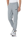 PUMA Men's Essentials Fleece Sweatpants, Medium Gray Heather