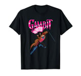 Marvel X-Men ’97 Animated Series Gambit and Logo 2-Sided T-Shirt