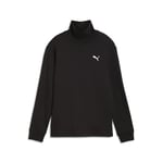 PUMA Femme Her High Neck Crew TR Sweat, Puma - Noir, XS EU