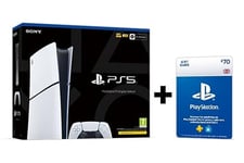 Playstation Console 5 Edition + PlayStation Store Gift Card 70 GBP | PSN UK Account | PS5/PS4 Download Code