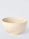 John Lewis Embossed Stoneware Cereal Bowl, 12.8cm