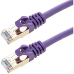 Cablemarkt - Câble Ethernet sftp RJ45 Cat 8 20 m de couleur violette