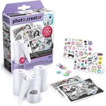 Photo Creator Appareil Photo Instantané - Recharge Avec 10 Rouleaux Et 2 Planches De Stickers