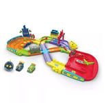 VTech Toot-Toot Drivers Super Circuit RC Raceway Remote Control Car Track BNIB