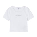 Tee Shirt Manches Courtes Le Temps Des Cerises Yukongi White Mc Tshirt G Blanc