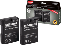 Hähnel Batteri Nikon HL-EL14/14a 2-Pack