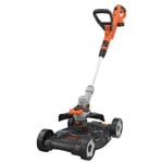 Black & Decker Grästrimmer 18V STC1820CM-QW, inkl. 2,0 Ah batteri & laddare