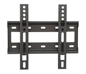 ELBE SP-2460-F Support Mural Fixe Universel pour TV 24''-60'' capacité 30 kg vessie 50 x 50, 75 x 75, 100 x 100, 200 x 100, 200 x 200 Noir