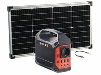 Batterie nomade avec panneau solaire 60 W, 155 Wh - Revolt