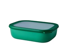 Mepal - Bol Multifonction Rectangulaire - Boîte Conservation Alimentaire avec Couvercle - Convient comme Boîte de Hermétique pour le Réfrigérateur, Micro-ondes & Congélateur - 2000 ml - Vivid green