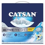 Catsan Active Fresh - Litière Minérale Agglomérante pour Chat 5 L