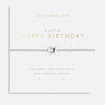 Joma Jewellery A Little Happy Birthday Silver-Plated Bracelet