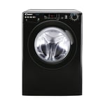 Candy CS149TWBB4/1-80 9kg Freestanding Washing Machine with 1400 rpm - Black - B Rated