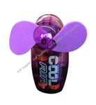 PURPLE Mini Portable Pocket Hand Held Fan Cool Air Travel Fan