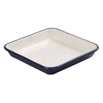 Tala Originals Enamelled Indigo & Ivory Roaster 33.5x33.5x5cm