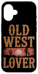 iPhone 16 Old Western Film Fan Classic Cowboy Culture and Wild West Case