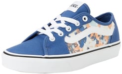 Vans Femme Filmore Decon Basket, Water Color Floral Blue, 36.5 EU