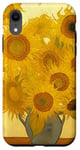 iPhone XR Yellow Sunflowers Floral Elegant Boho Cottagecore Case