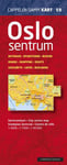 Oslo sentrum - sentrumskart = city centre map = Stadtplan Zentrum = centre de ville