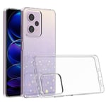 Xiaomi Redmi Note 12 Pro 5G - Shockproof gummi cover - Transparent