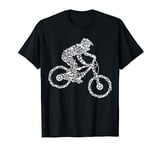 Mountain Bike MTB Downhill Biking Cycling Biker Boys Kids T-Shirt