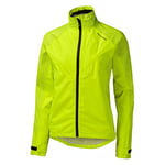 Altura Nightvision Storm Women's Waterproof Cycling Jacket with Reflective Technology – Hi Viz Yellow - UK Size 12