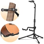 CAHAYA Support de Guitare Trépied Réglable Support de guitare pliant portable avec support de cou pour guitare basse classique électrique acoustique CY0253