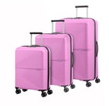 American Tourister Airconic Koffertsett Pink Lemonade