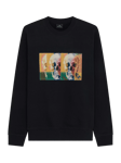 Paul Smith Regular Fit Skull Sweatshirt, Black/Multi