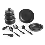 Salter Clip & Cook 14 Piece Kitchen Pan and Utensil Set