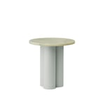 Normann Copenhagen - Dit Table Light Green - Emerald Onyx - Sidebord - Mønstret,Grønn - Metall/Stein