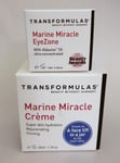 Transformulas SET Marine Miracle Creme Cream 50ml + Eye zone NEW SEALED