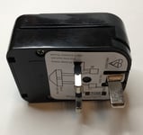 EU 2Pin to UK 3Pin Plug Power Adapter CONVERTER Mains Fused Secured BS5733 TypeC