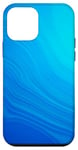 Coque pour iPhone 12 mini Bleu minimaliste